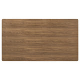 Crestmore Dining Collection - 71" Rectangular Trestle or 46" Round Table, Wedge-Back Chairs & Sideboard in Walnut – view 14