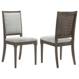 Onslow 59" Mid-Century Dining Table & 5-Piece Set - Set of 2 Side Chairs