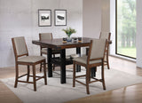 Patterson Counter Height Dining Table & Sets - 5pcs- Table + 4 Counter Chairs