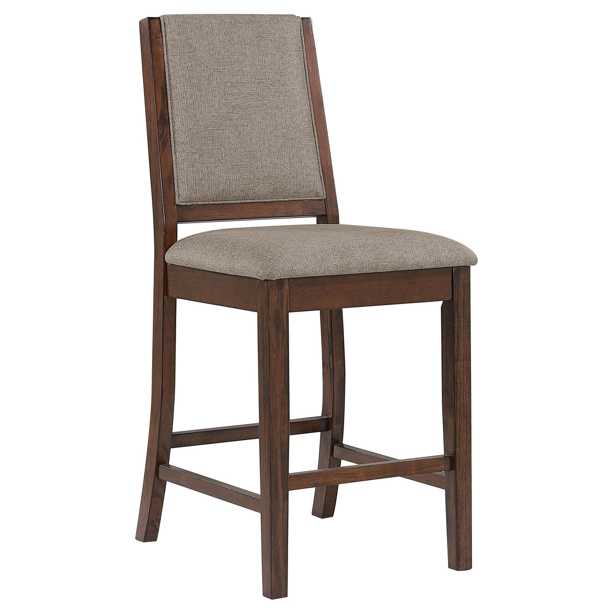 Patterson Counter Height Dining Table & Sets - Industrial Mango Oak & Black with Beige Upholstered Chairs – view 19