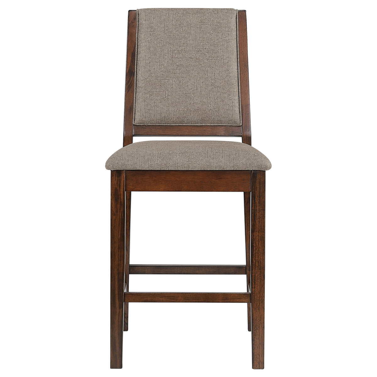 Patterson Counter Height Dining Table & Sets - Industrial Mango Oak & Black with Beige Upholstered Chairs – view 20