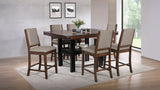 Patterson Counter Height Dining Table & Sets - 7pcs- Table + 6 Counter Chairs