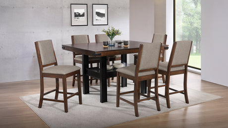 Patterson Counter Height Dining Table & Sets - 7pcs- Table + 6 Counter Chairs