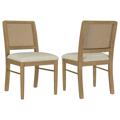 Arini Round or Extension Dining Table & Sets - Set of 2 Side Chairs - Sand Wash