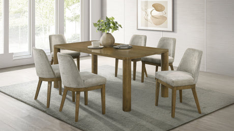 Castlewood 71" Dining Table, Sets & Sideboard - 7pcs- Table + 6 Side Chairs