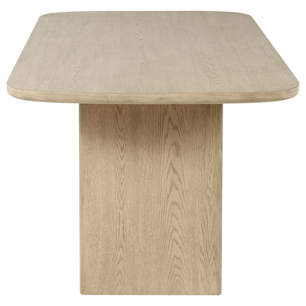 Kailani Counter Height Storage Dining Table & Sets - Coastal Beige Oak with Woven-Look Counter Chairs – view 10
