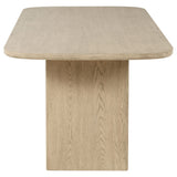 Kailani Counter Height Storage Dining Table & Sets - Coastal Beige Oak with Woven-Look Counter Chairs – view 10