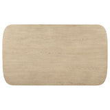 Kailani Counter Height Storage Dining Table & Sets - Coastal Beige Oak with Woven-Look Counter Chairs – view 15