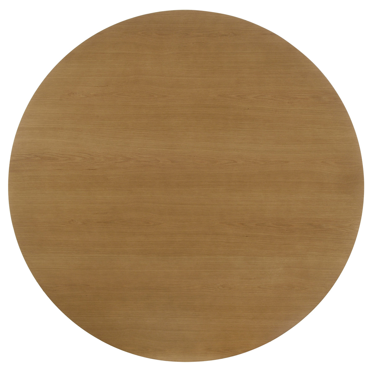 Hartville 60" Round Pedestal Dining Table & Sets - Slat-Back Chairs in Natural Light Brown – view 7