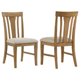Hartville 60" Round Pedestal Dining Table & Sets - Set of 2 Side Chairs