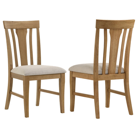 Hartville 60" Round Pedestal Dining Table & Sets - Set of 2 Side Chairs