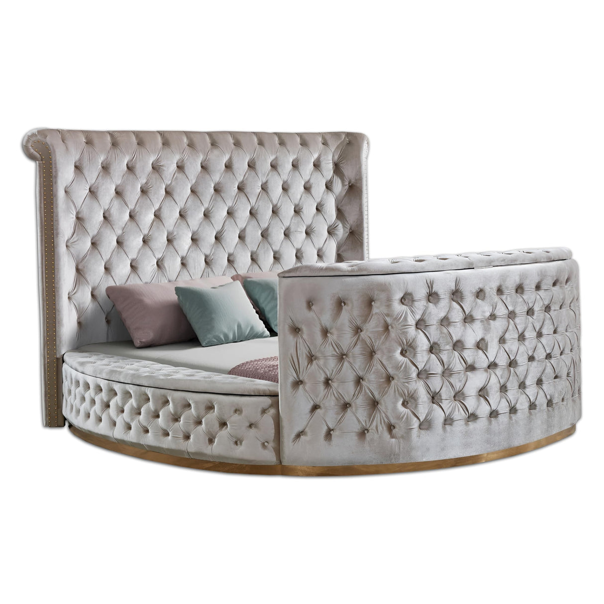 Angel Velvet Bed