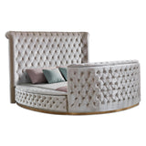 Angel Velvet Bed