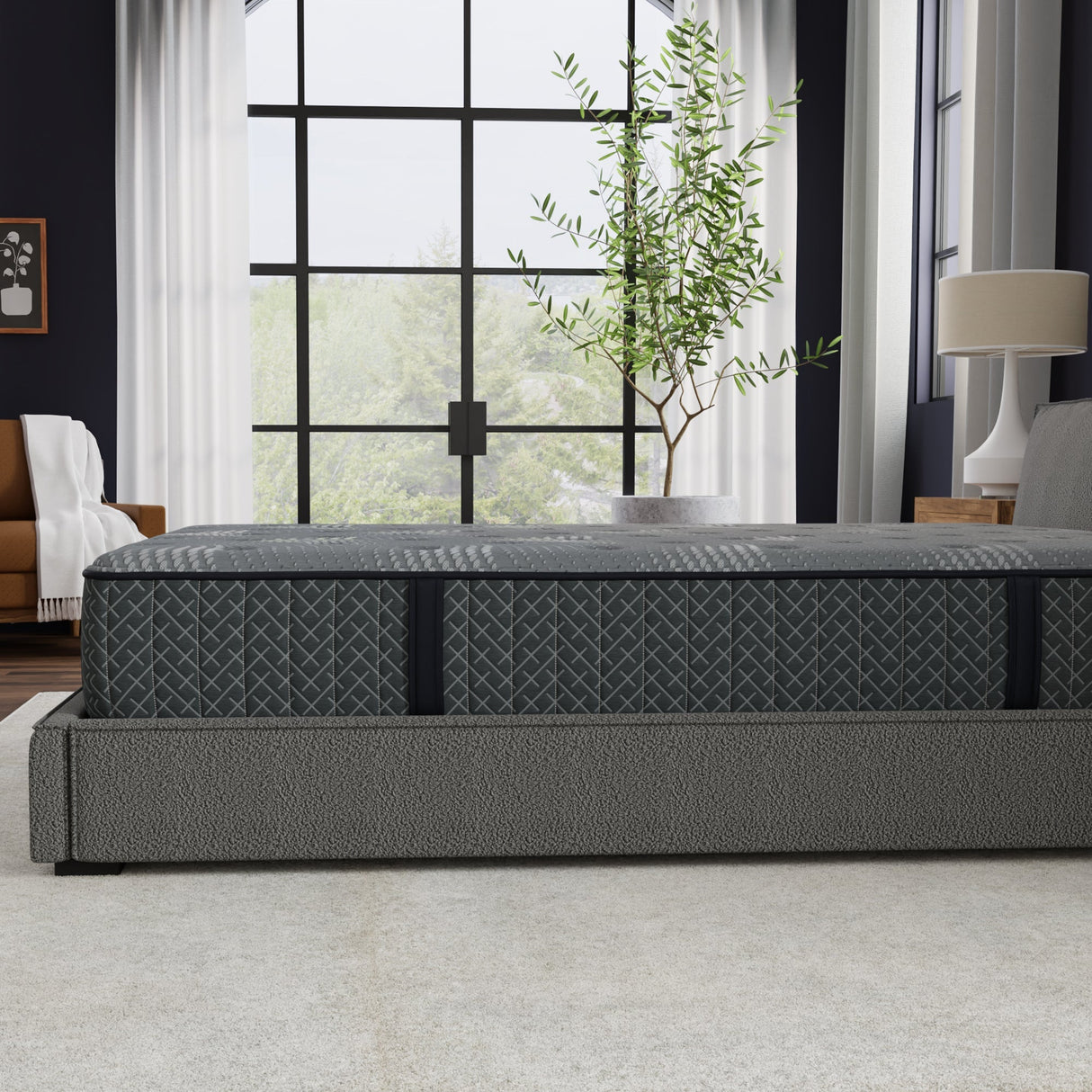 10” Allureluxe™ Hybrid Advanced Medium-Firm Mattress with Lumi Bands™