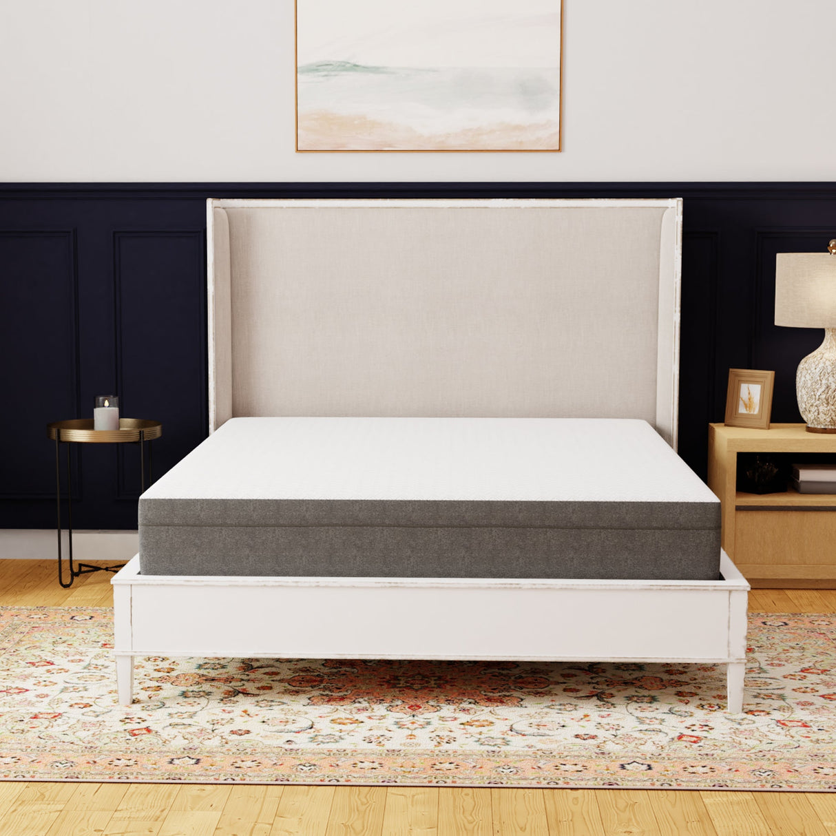 Blissful Nights 10 Inch Rose Medium Mattress - Cooling Comfort