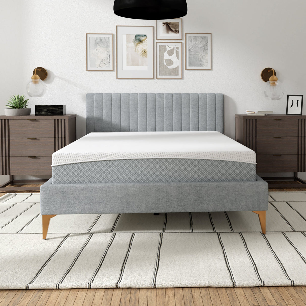 10" EcoCore Hybrid Premium Mattress - Medium Firm Support & Cooling