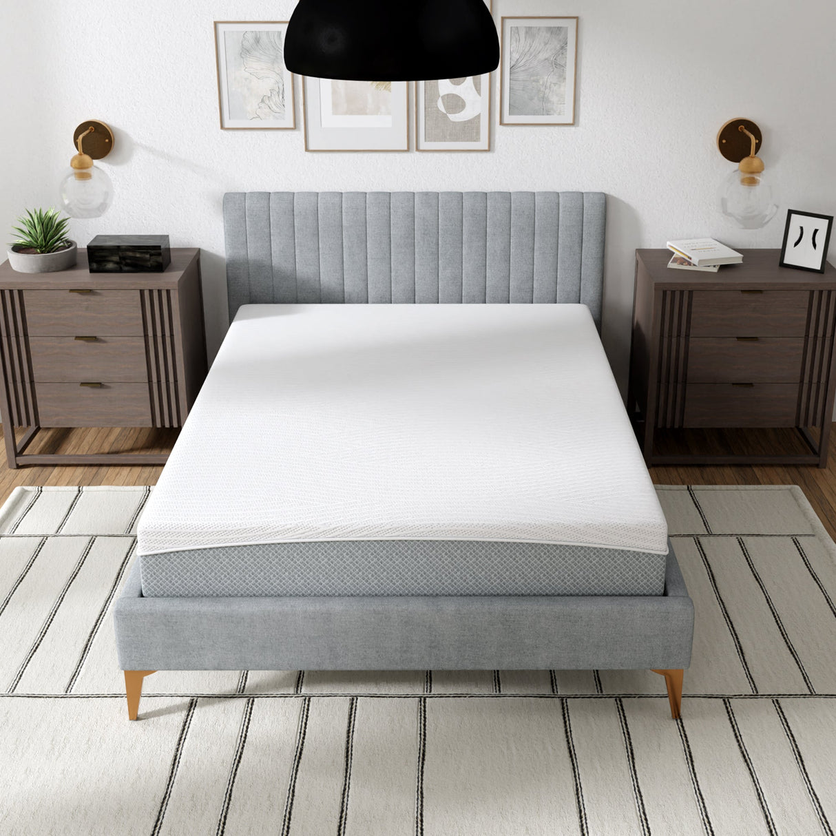 10" EcoCore Hybrid Premium Mattress - Medium Firm Support & Cooling