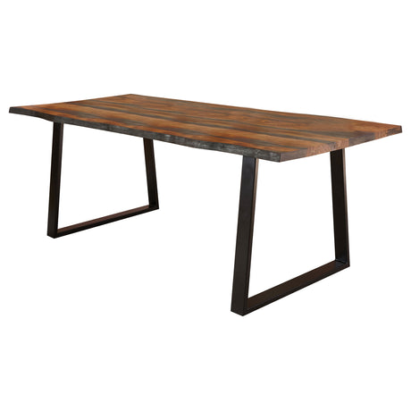 Ditman Live Edge Dining Table, Bench & Sideboard - 80" Live Edge Dining Table