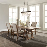 Brockway Extension Dining Table & Sets - 5pcs- Table + 4 Side Chairs