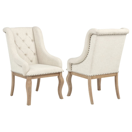 Brockway Extension Dining Table & Sets - Set of 2 Arm Chairs