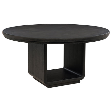 Leandro Pedestal Dining Collection - 60" Round Table Only