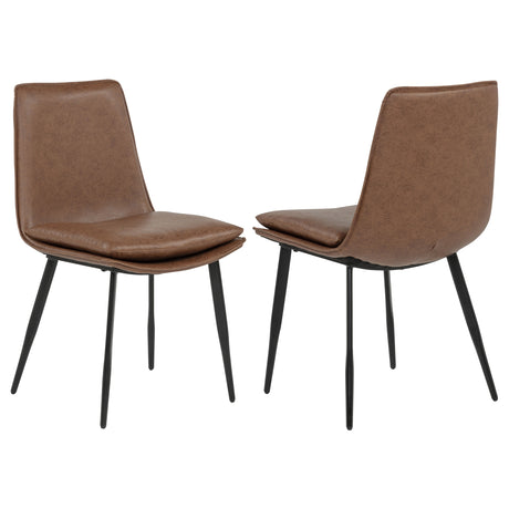 Ortega Dining Collection - Set of 2 Side Chairs - Coffee