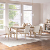 Solano 90" Extension Dining Table & Sets - 7pcs- Table + 6 Side Chairs
