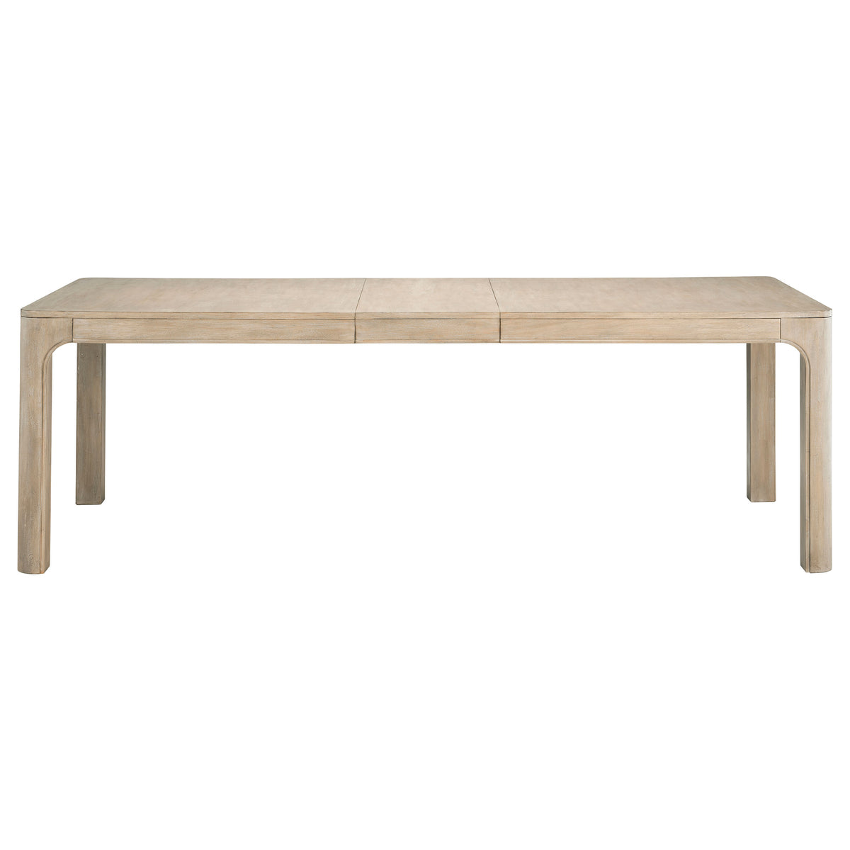 Solano 90" Extension Dining Table & Sets - Weathered Mango with Curved Legs, Beige Upholstered Chairs & Sideboard – view 11