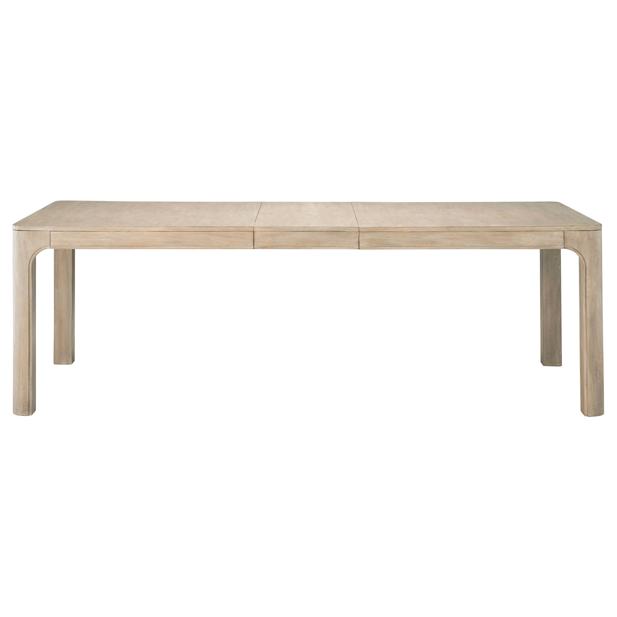 Solano 90" Extension Dining Table & Sets - Weathered Mango with Curved Legs, Beige Upholstered Chairs & Sideboard – view 13