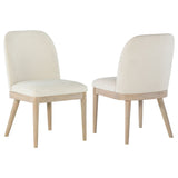 Solano 90" Extension Dining Table & Sets - Set of 2 Side Chairs