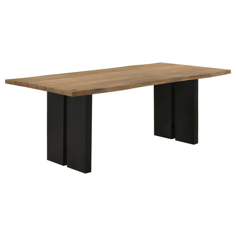 Bradshaw 80" Live Edge Acacia Dining Table - 