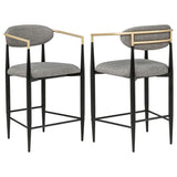 Tina Open-Back Counter Height Chairs, Set of 2