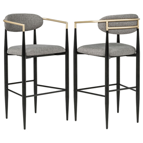 Tina Upholstered Bar Chairs (Set of 2)