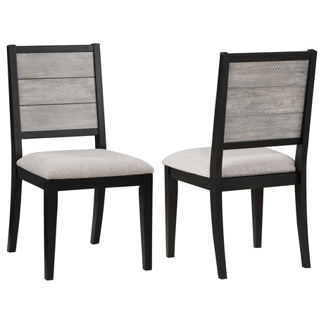 Elodie 60-78" Extension Dining Table & Sets - Set of 2 Side Chairs