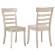 Orrison Ladder Back Dining Side Chairs - Set of 2 Side Chairs