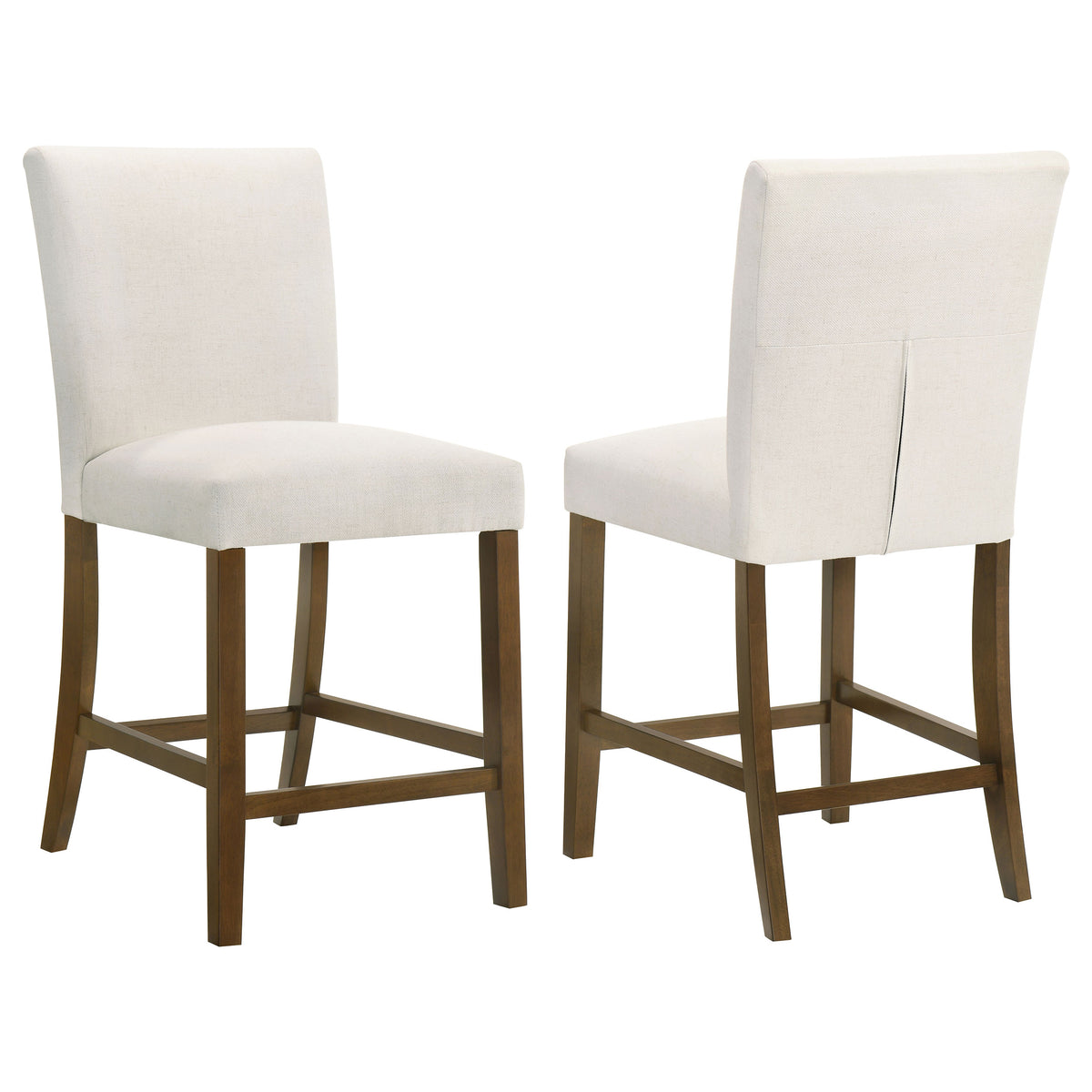 Paxton Counter Height Dining Set - Set of 2 Counter Chairs - Beige