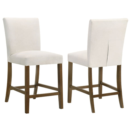 Paxton Counter Height Dining Set - Set of 2 Counter Chairs - Beige