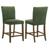 Paxton Counter Height Dining Set - Set of 2 Counter Chairs - Green