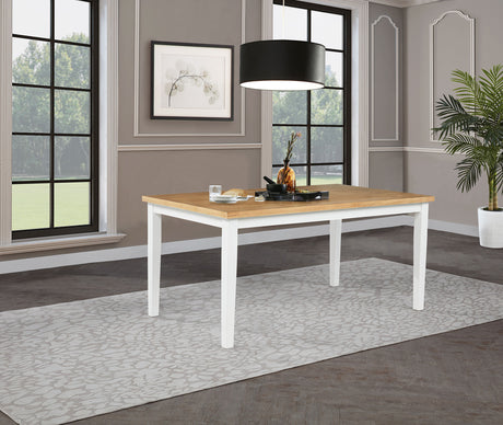 Andrews Round & Rectangular Dining Collection - Windsor Spindle-Back Chairs in Light Ash, White or Black – view 2