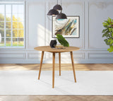 Andrews 48" Round Counter Height Dining Table & Windsor Chairs - Light Ash with Ash, White or Black Chairs – view 1