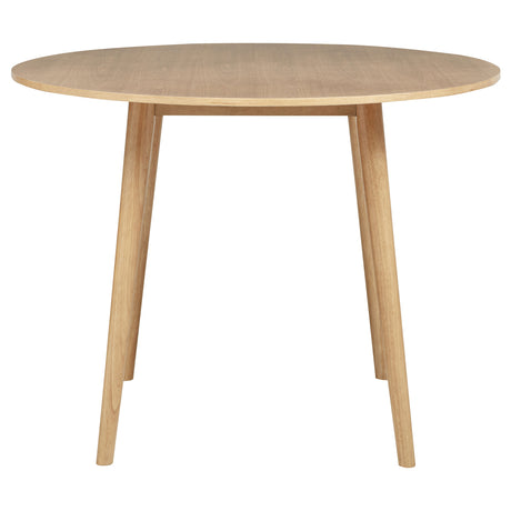 Andrews 48" Round Counter Height Dining Table & Windsor Chairs - Light Ash with Ash, White or Black Chairs – view 9