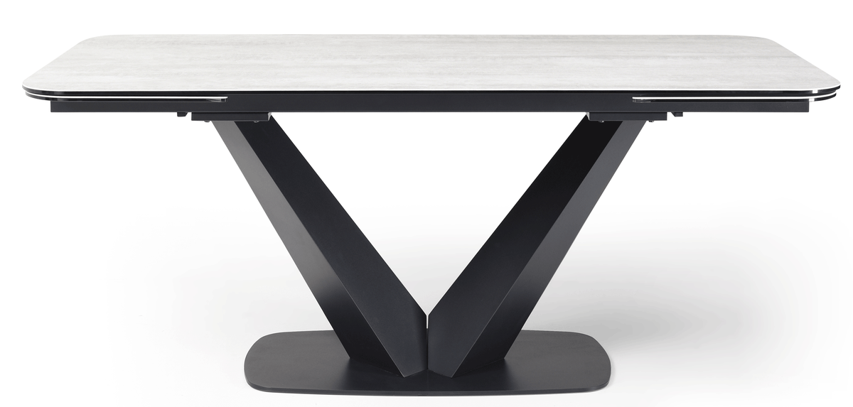 9189 Extendable Ceramic Top Dining Table & Chair Sets