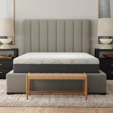 12-Inch Copper Gel Infused Memory Foam Mattress - Medium Comfort