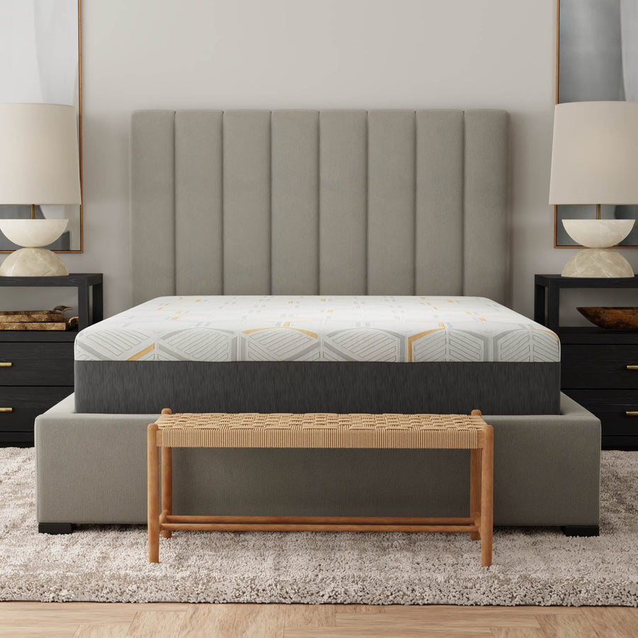 12-Inch Copper Gel Infused Memory Foam Mattress - Medium Comfort