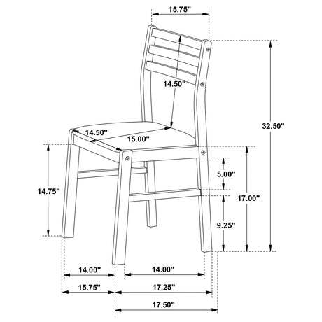 Bucknell 3-Piece Round Drop Leaf Dining Set – View 21