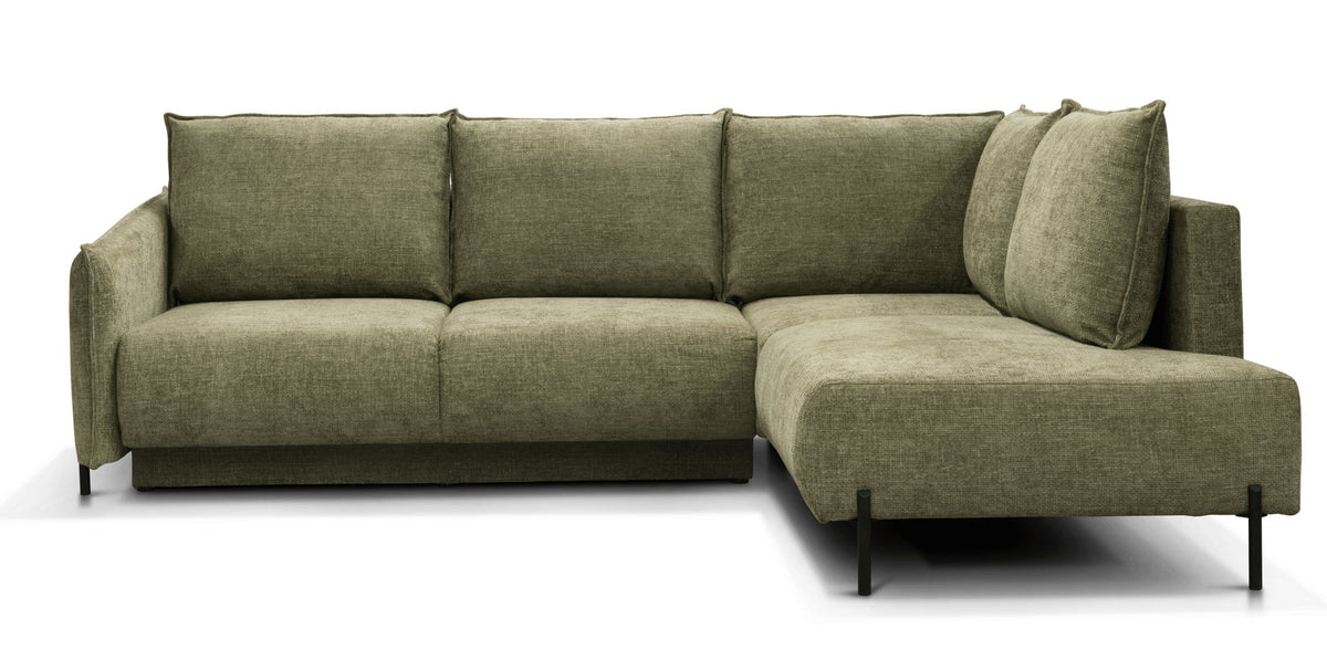 Marsylia Modern Fabric Sleeper Sectional