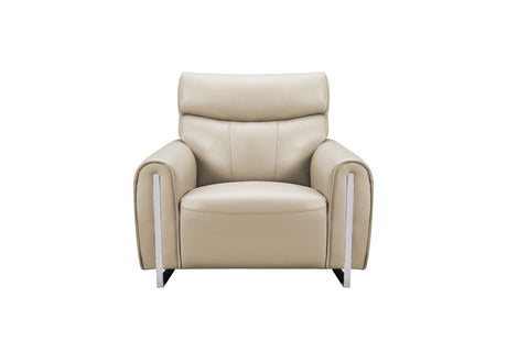 6053 Modern Leather Sofa, Loveseat & Chair