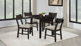 Catley 5-Piece Round Drop Leaf Dining Set