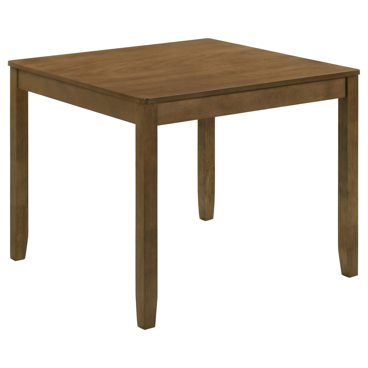Parkwood 5-Piece Square Dining Set - Compact Table & 4 Slat-Back Chairs in Honey Brown or Charcoal – view 4