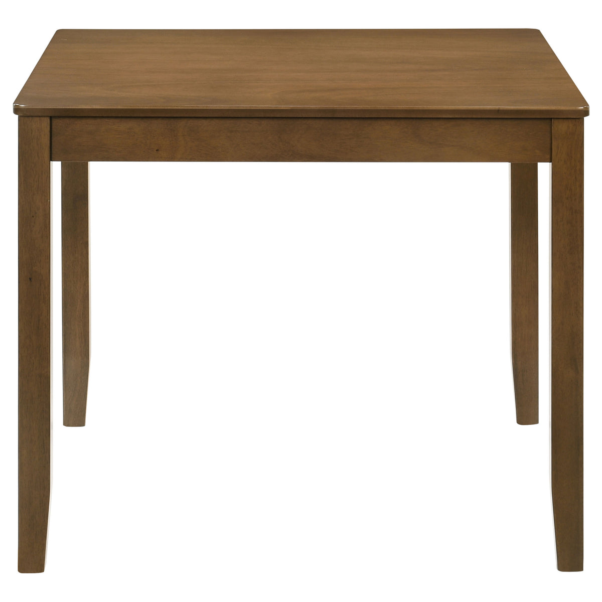 Parkwood 5-Piece Square Dining Set - Compact Table & 4 Slat-Back Chairs in Honey Brown or Charcoal – view 5